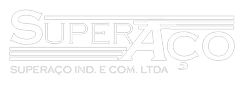 Logo SuperAço - cliente atendido pela Agência Be+