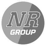 Logo NR Group - cliente atendido pela Agência Be+
